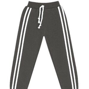 Children's Drawstring Sweatpants - Charcoal Gray